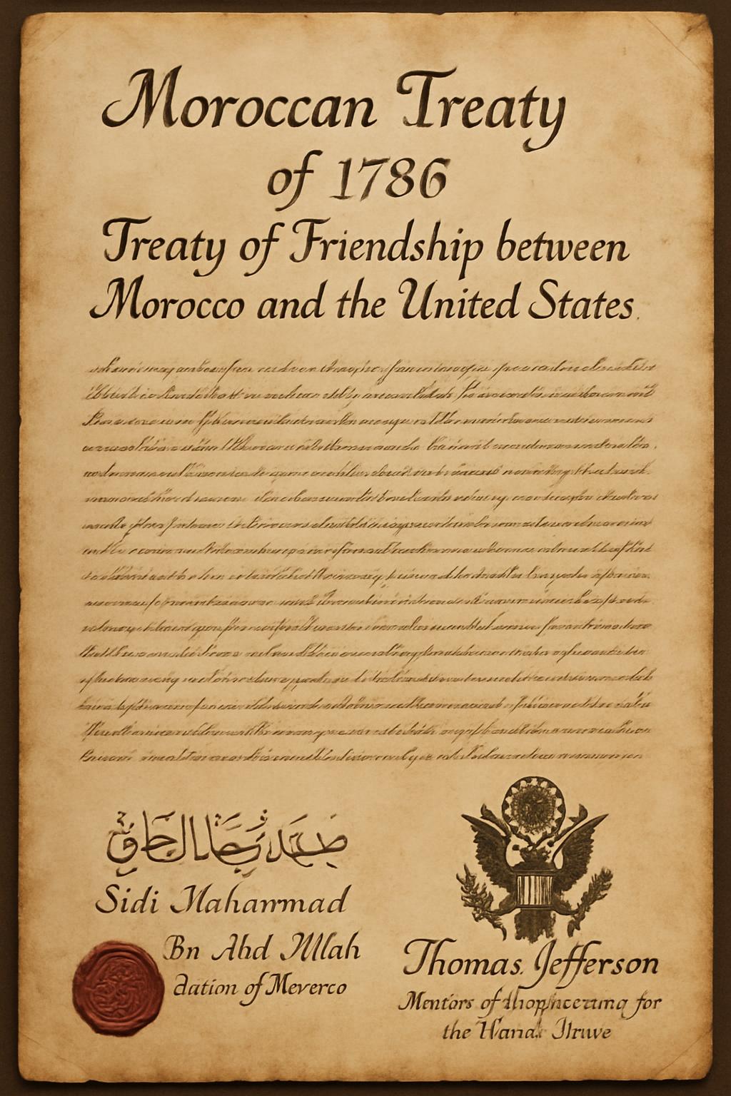 Moroccan Treaty Document